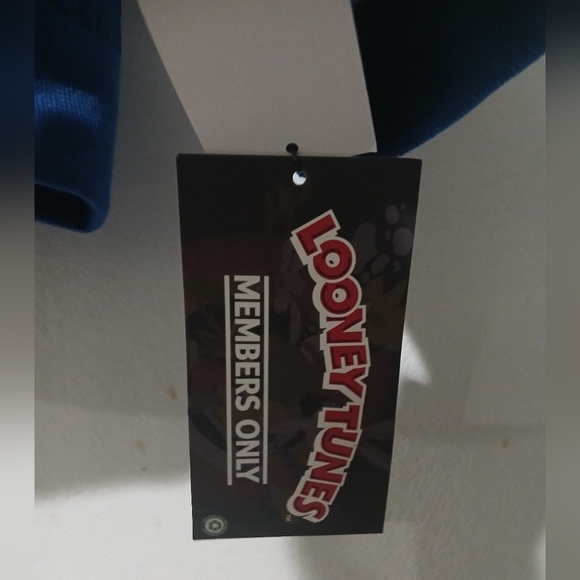 Looney Tunes × Members Only color Block Windbreaker Men's Size: L (NEW) - Picture 6 of 11